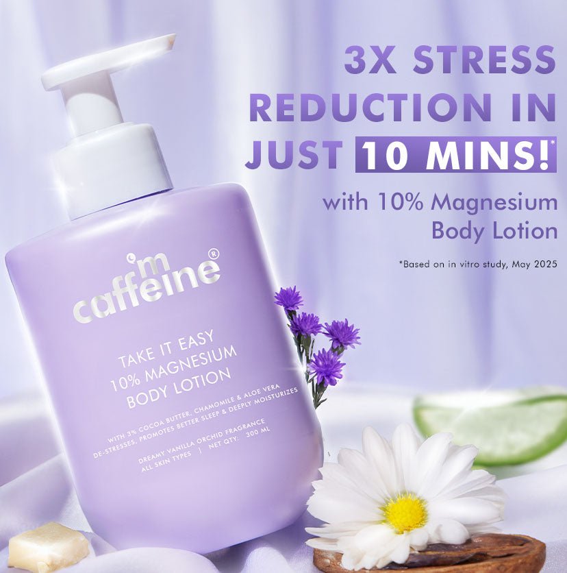 mCaffeine Take It Easy 10% Magnesium Body Lotion