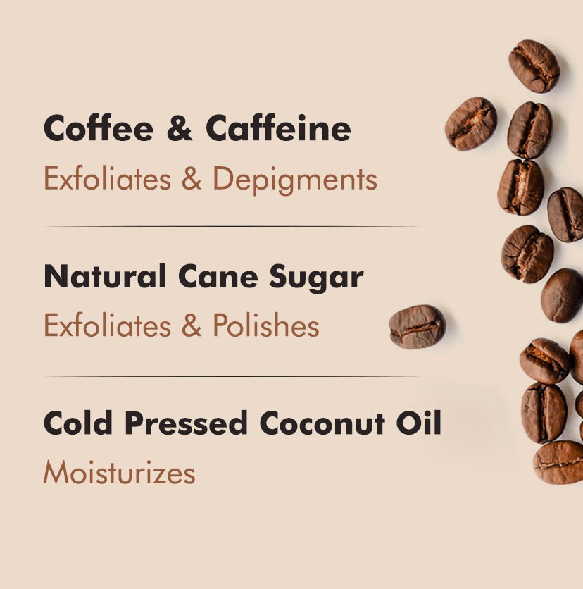 mCaffeine Coffee Lip Scrub-12g