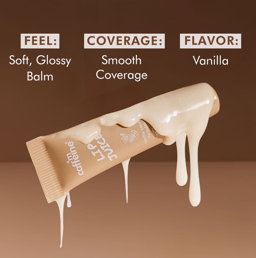 mCaffeine Lip Juice Vanilla Cocoa Balm - 10g