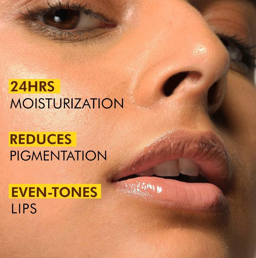 mCaffeine Lip Brightening Treatment SPF 50 PA++ with 1% Vitamin C & E-10gm