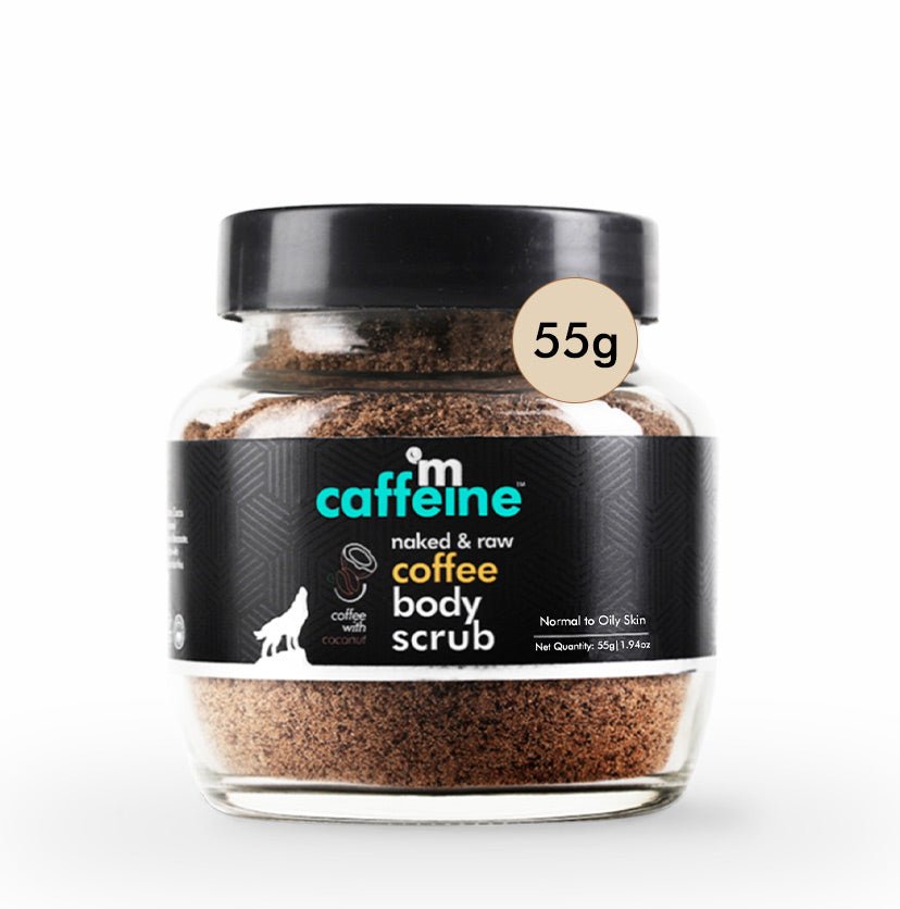 mCaffeine Coffee Body Scrub with Coconut - Natural & Vegan - 55g