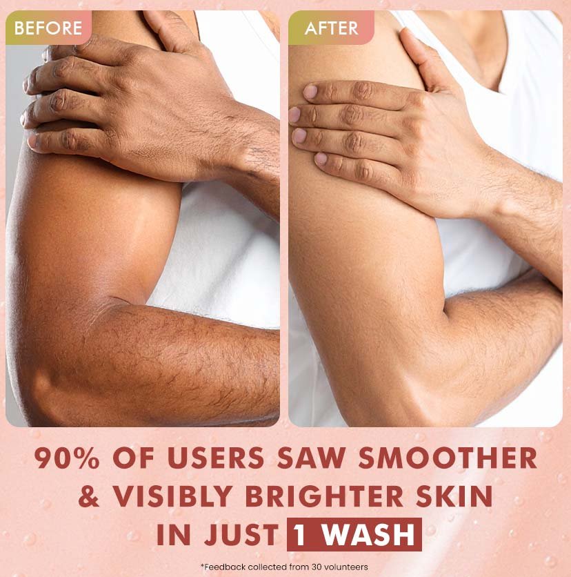 mCaffeine Guava Tini De-Tan Body Wash - 300 ml