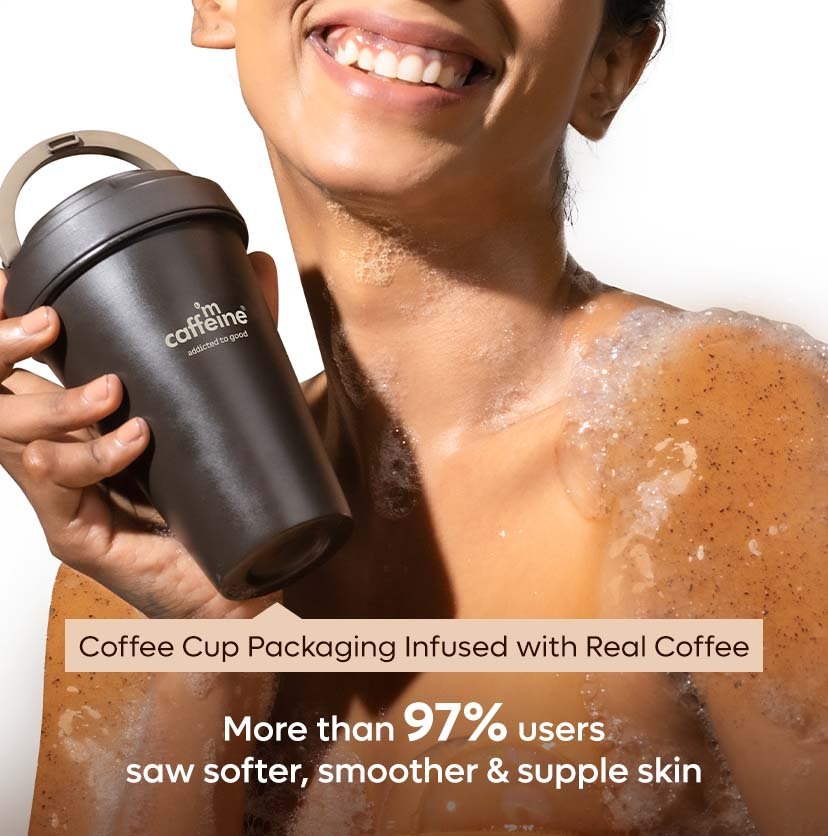 mCaffeine Coffee Body Wash with Vitamin E-300ml