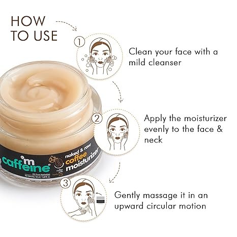 mCaffeine Naked and Raw Coffee Moisturizer-50ml