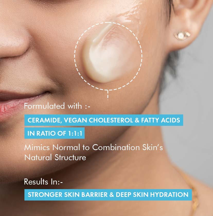 mCaffeine Skin Bounce Moisturizing Cream - Normal to Combination Skin-50ml