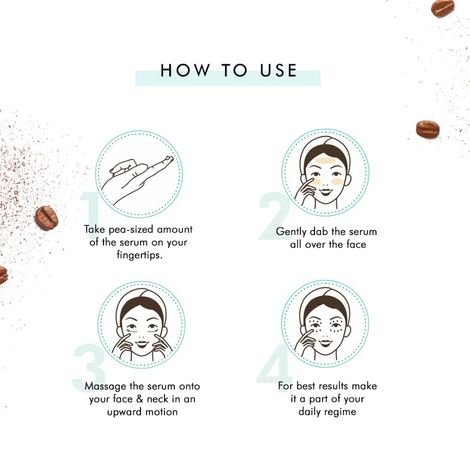 mCaffeine Coffee Face Serum with Hyaluronic Acid - 40ml